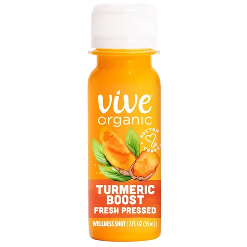 Vista 13 de Vive Organic Immunity Boost Cayena, shot de jengibre y cúrcuma (botella de 2 onzas)