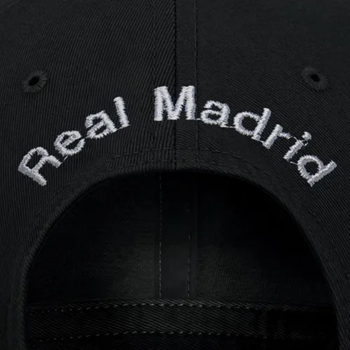 Vista 7 de Icon Sports Officially Licensed Real Madrid CF Cap - Unisex Adult 110CP-negro