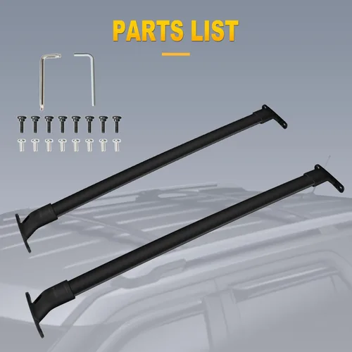 Vista 7 de OCPTY Barras transversales para portaequipajes para Ford Expedition 2018, 2019, 2020, 2021, 2022, para Lincoln Navigator 2018, 2019, 2020, 2021