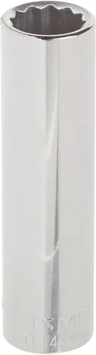 Vista 11 de CRAFTSMAN Toma profunda, métrica, unidad de 1/2 pulgada, 0.748 in, 12 puntos (CMMT44446)