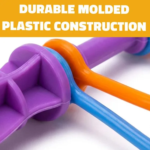 Vista 2 de Rhode Island Novelty Mini clackers de 4 pulgadas, una docena, clacker, fabricante de ruido, a partir de 3 años, variedad de colores brillantes