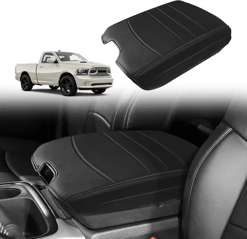 Vista 104 de Muslogy Funda para reposabrazos de consola central apta para Chevy Silverado/Tahoe y GMC Sierra/Yukon 2007-2013, cómoda almohadilla
