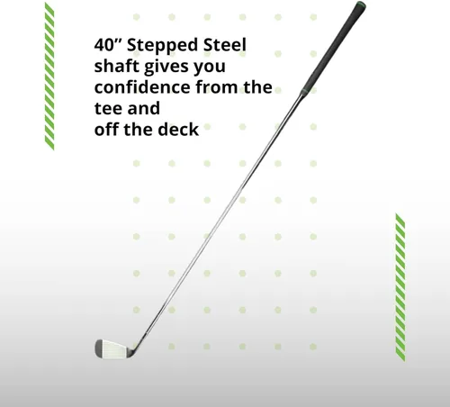 Vista 9 de BombTech Golf - Hierro Uno - Lanza Bombas Bajas Penetrantes con Facilidad