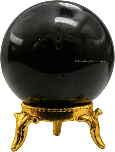 Vista 80 de Amazing Gemstone Bola de cristal de cuarzo transparente con soporte, bolas de meditación de esfera de cristal de 1.5 pulgadas para brujería y bolas