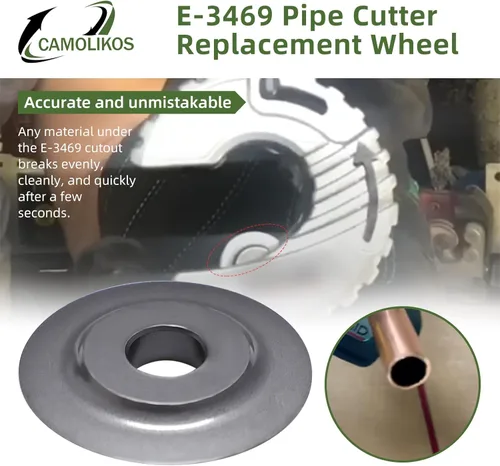 Vista 5 de E-3469 Modelo Tubing Cutter Reemplazo Rueda (4 Unids) Para 41317 Piezas De Repuesto De Máquina De Corte