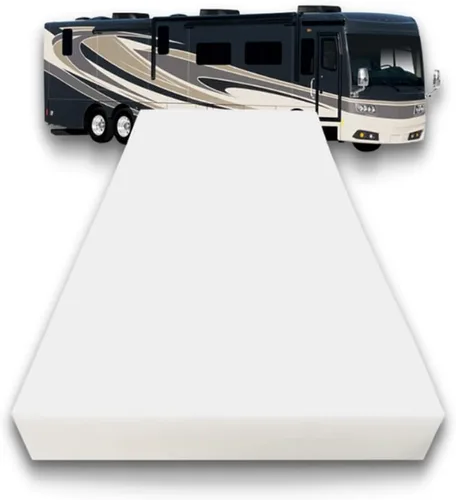 Vista 12 de FoamRush Colchón de Repuesto de Espuma Viscoelástica con Gel de 4 Pulgadas para Litera de RV (28" x 72") con Funda de Algodón, Firmeza Media