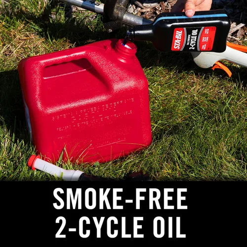 Vista 4 de STA-BIL Aceite sintético completo de 2 ciclos, con estabilizador de combustible para hasta 12 meses de protección, mezcla múltiple de 5 galones