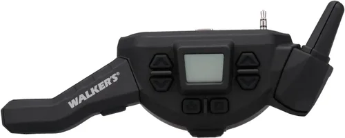 Vista 6 de Walker's Orejeras de protección auditiva recargables ligeras para tiro, caza y campo de tiro, electrónicas, delgadas, de bajo perfil, FireMax