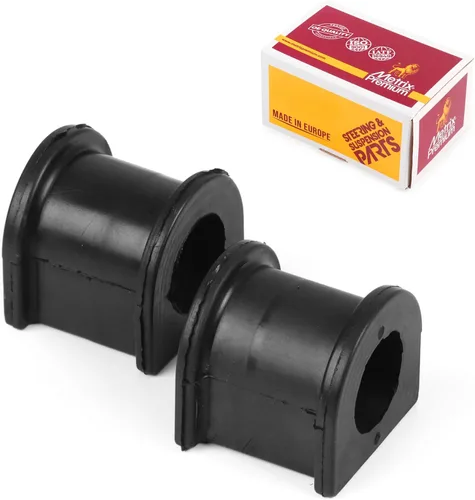 Vista 82 de Metrix Premium Chassis Parts - Kit de bujes de barra estabilizadora delantera de 2 piezas para Jeep Cherokee 1991-2001, Comanche 1991-1992, Grand