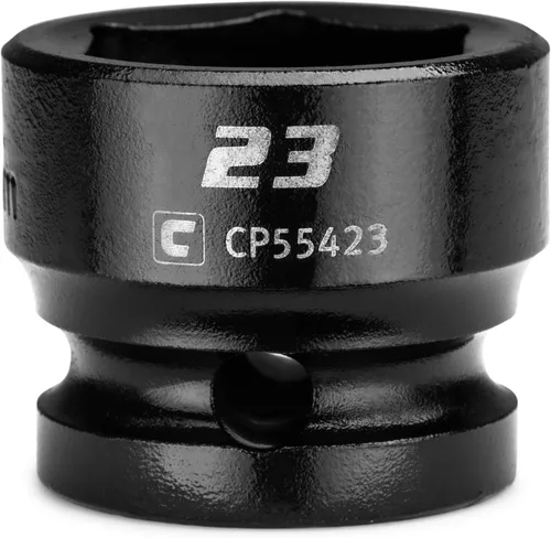 Vista 12 de Capri Tools Zócalo de impacto rechoncho de 0.394 in, accionamiento de 1/2", 6 puntos, métrico, CP55410