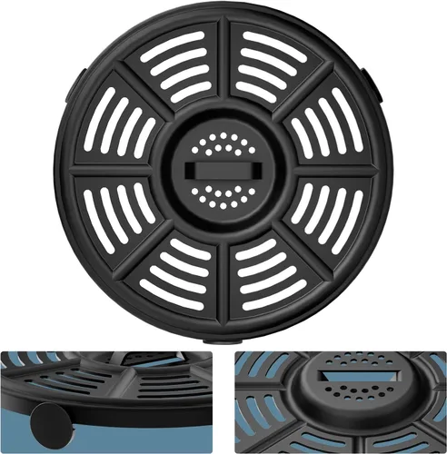Bandeja de freidora de aire de repuesto para Ninja AF101, accesorios para freidora de aire para Ninja AF101, AF150 y AF161, sartén para parrilla