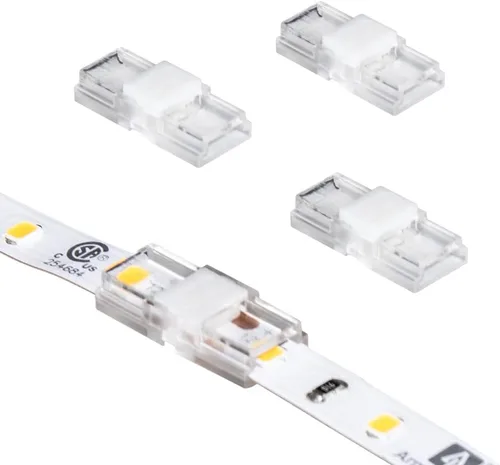 Vista 8 de Armacost Lighting 566021 Conector de cable a cinta LED blanco/de un solo color, paquete de 18