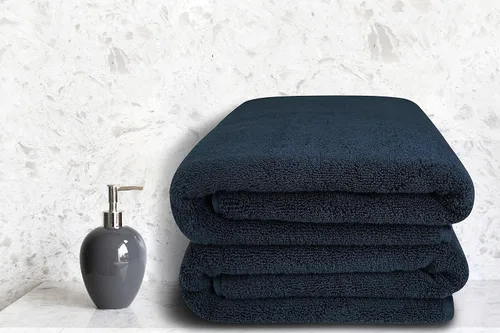 Vista 2 de BIOLINEN Toallas de baño de lujo 100% algodón – Ultra suaves, altamente absorbentes, de secado rápido – Calidad premium para el hogar, spa y hotel