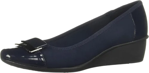 Anne Klein Zapatos de tacón de cuña Waverly para mujer