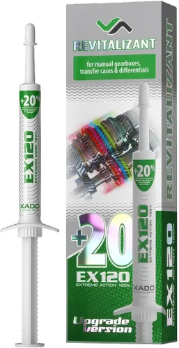 Vista 10 de XADO EX120 revitalizador para transmisiones automáticas (caja, jeringa 8 ml)
