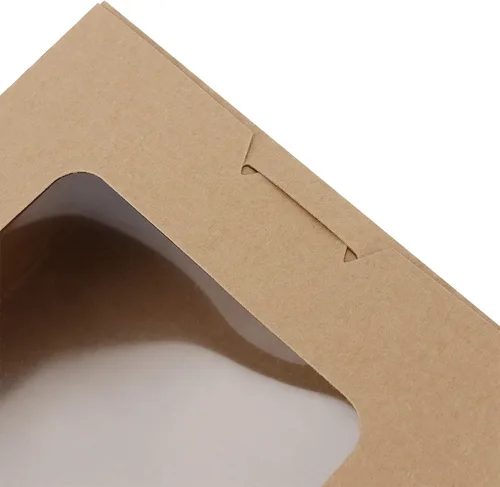 Vista 5 de SEUNMUK 30 cajas de comida marrón kraft de 40 onzas, contenedores desechables de papel kraft para llevar, recipientes de comida para llevar