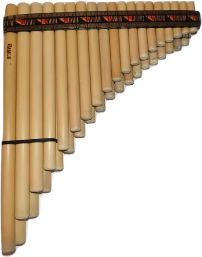 Flauta Pan - Zampona Monocromatica 37 Tubos - Instrumento Profesional
