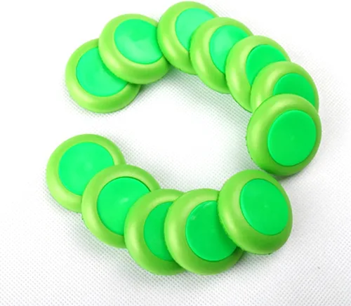 Vista 2 de Recambios de dardos verdes balas de disco para Nerf Vortex Blaster Praxis Nitron Vigilon Proton Munición Discos Recambio