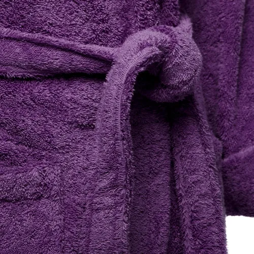 Vista 5 de Classic Turkish Towels - Luxury Terry Cloth Robe for Men and Women, 100% Turkish Cotton, Soft and Plush, Long Unisex Bathrobe