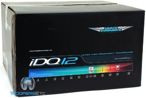 Vista 2 de IDQ12 V.4 D4 - Subwoofer Image Dynamics de 12 pulgadas, 1500 W, pico dual, 4 ohmios, serie IDQ V.4