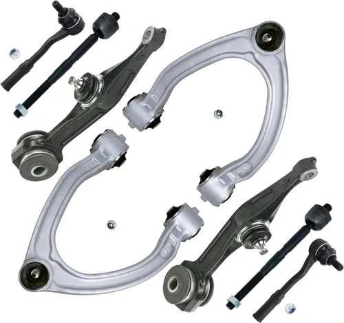 Vista 26 de Detroit Axle - Kit de brazos de control delanteros 2WD de 8 piezas para Ford F-150 Lincoln Mark LT 05-08, 4 brazos de control superior e inferior