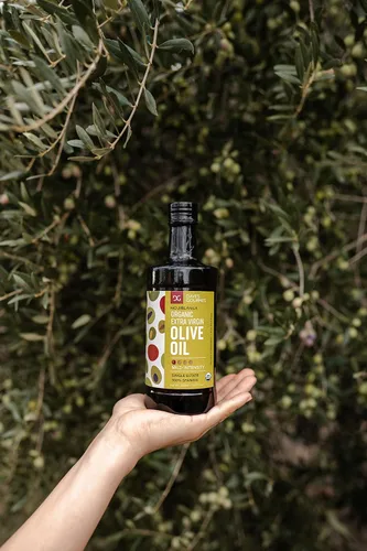 Vista 2 de Dave's Gourmet Aceite de Oliva Virgen Extra Hojiblanca Ecológico, Vegano, 500 ML (Paquete de 6)