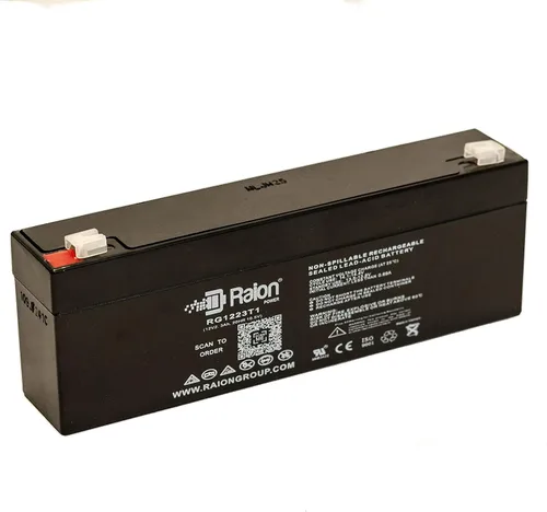 Vista 2 de Raion Power Batería AGM de repuesto de 12V 2.3Ah para Hoyer HPL-P - Paquete de 8