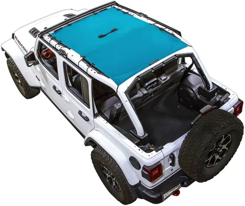 Vista 28 de SPIDERWEBSHADE Parasol de media parte original JL de 4 puertas (2018-2026) Compatible con Jeep Wrangler JL de 2 puertas o JLU Rubicon Sahara
