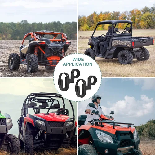 Vista 6 de UTV - Estante para armas, barra enrollable UTV para pistolas/arcos, se adapta a barras de rollo de 1.75 a 2 pulgadas compatibles con Polaris RZR