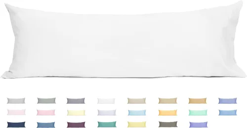 Vista 61 de Sunflower Juego de 2 fundas de almohada tamaño Queen, 100% algodón, 2 fundas de almohada Queen de 20 x 30 pulgadas, color ceniza, suaves