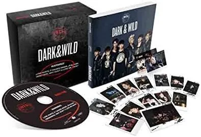 Vista 3 de DARK WILD - BTS 1er álbum CD libro de fotos tarjeta de fotos