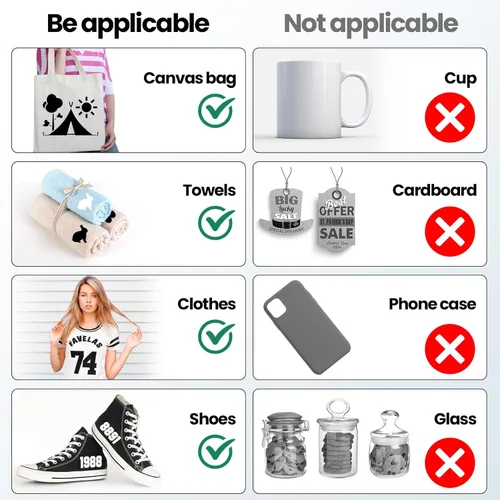 Vista 6 de Patelai Vinilo de transferencia de calor de 11.8 x 120 pies, rollo de vinilo HTV para planchar, 4 rollos de vinilo HTV para camisas, rollo de vinilo