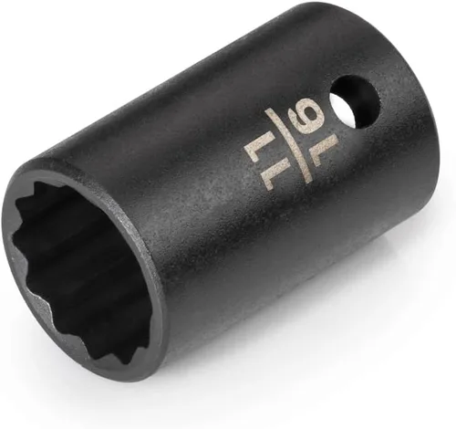 Vista 9 de TEKTON Encastre de 1/2 pulgada x 1 pulgada de profundidad 12 puntos de impacto SID23225