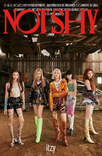 Vista 3 de ITZY 'Not Shy' 3er Mini álbum C versión 72p PhotoBook+2p PhotoCard+LyricBook+Seguimiento sellado