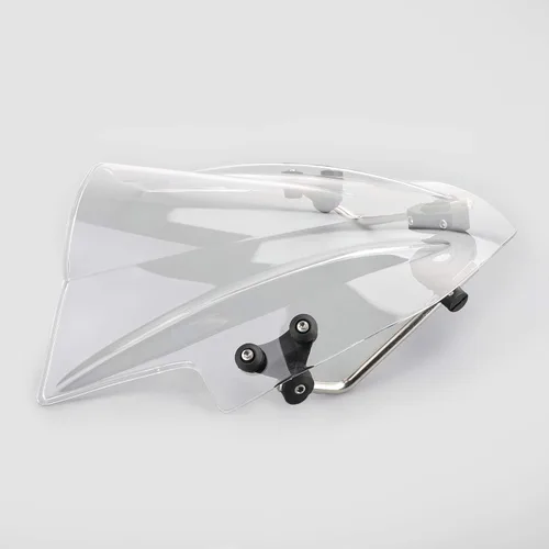 Vista 4 de Areyourshop Soporte universal de montaje para parabrisas de motocicleta de 7/8 de pulgada, 0.866 in, soporte estándar para manillar, abrazadera