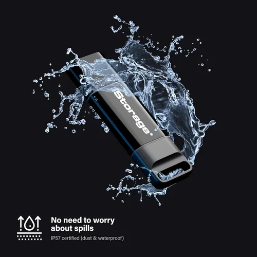 Vista 5 de iStorage datAshur BT 16 GB Unidad flash segura cifrada Desbloqueo a través de smartphone mediante Bluetooth Certificado FIPS 140-2 Nivel 3