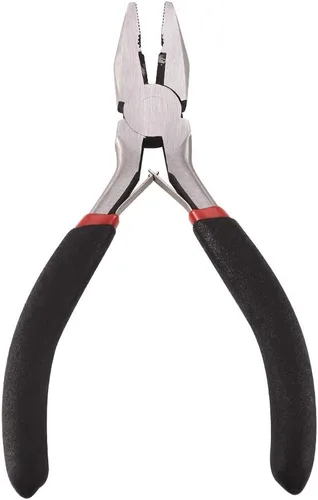 Vista 14 de Beadthoven - Juego de 1 alicates de punta plana de 5 pulgadas para hacer joyas, alambre, doblado, plomizo