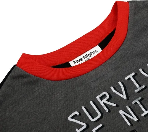 Vista 4 de Bioworld Five Nights at Freddy's Horror Video Game Youth Boys Pajama Sleep Wear Set