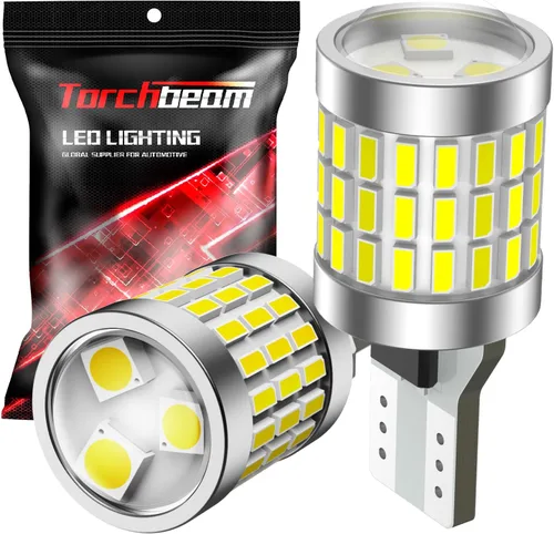Vista 14 de Torchbeam 7440 7443 LED Bombilla de luz inversa 6000K Luz de Blanco 6000K