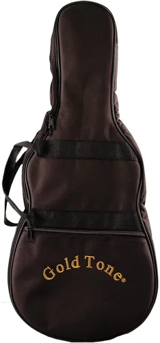 Vista 7 de Gold Tone GME-5: Mandolina de cuerpo sólido de 5 cuerdas con bolsa de concierto