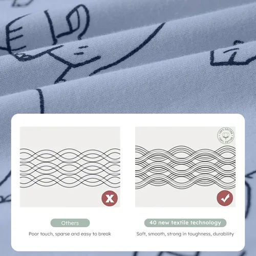 Vista 7 de Yoofoss Saco de dormir para bebé de 0 a 6 meses, manta para bebés 100% algodón orgánico, cremallera de 2 vías, TOG 0.5, saco de dormir para niños