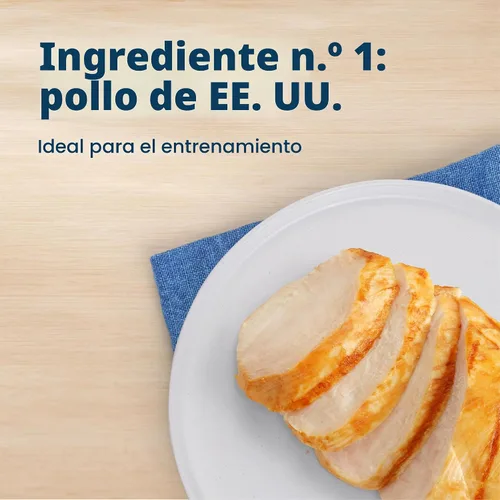 Vista 4 de Blue Buffalo Golosinas crujientes para gatos, bolsa de pollo de 2 onzas (paquete de 6)