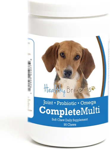 Vista 336 de Healthy Breeds Cavalier King Charles Spaniel - Multivitamínico todo en uno, completo con probióticos, glucosamina, condroitina y omegas, 60