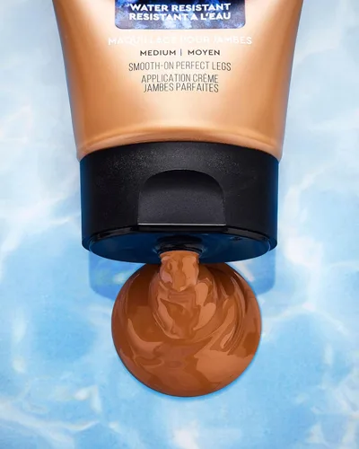 Vista 3 de Sally Hansen Airbrush Legs, Loción de Maquillaje para Piernas, Tono Profundo, 4 Oz, Paquete de 2