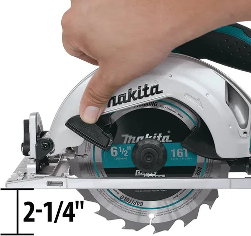 Vista 3 de Makita Dss611Z Lxt Sierra circular inalámbrica de 18 V solo cuerpo