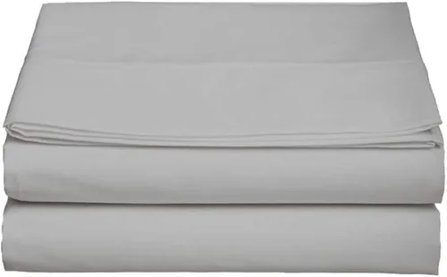 Vista 68 de Sábana encimera suave de lujo de 800 hilos, 100% algodón egipcio, 1 pieza, tamaño Queen (92 x 102 pulgadas), color negro liso