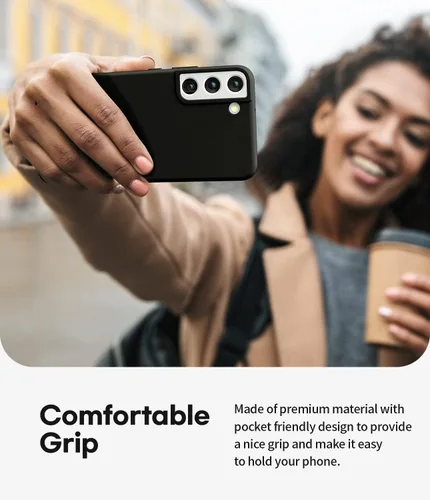 Vista 5 de GOOSPERY Funda de silicona líquida compatible con Samsung Galaxy S22 Plus, suave al tacto, protección de cuerpo completo, a prueba de golpes