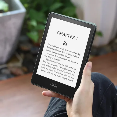 Vista 7 de CoBak Funda inteligente para Kindle Paperwhite de 6.8" de 11ª generación 2021 con función de encendido automático, ligera, delgada, de piel