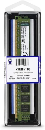 Vista 5 de Kingston Technology Value (KVR16N11S8/4) RAM 4 GB 1600 MHz PC3-12800 DDR3 no ECC CL11 DIMM SR x8 Memoria de escritorio