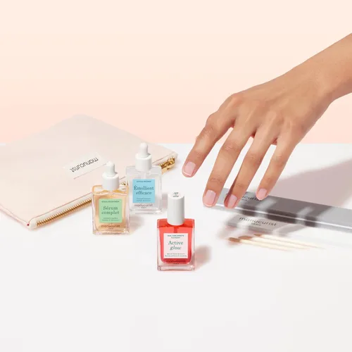 Vista 2 de Manucurist Active Discovery Kit - Set de Manicura - Set de Cuidado de Uñas, Vegano y Fabricado en Francia: 1 Lima de Uñas, 1 Pulidor de Uñas, 1